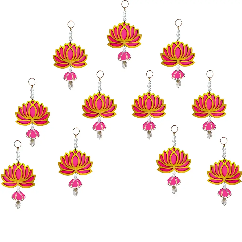 Wall Hanging Lotus For Home Decoration - Hand Crafted